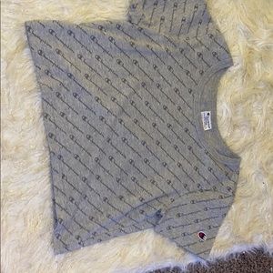 Champion Gray Cropped top